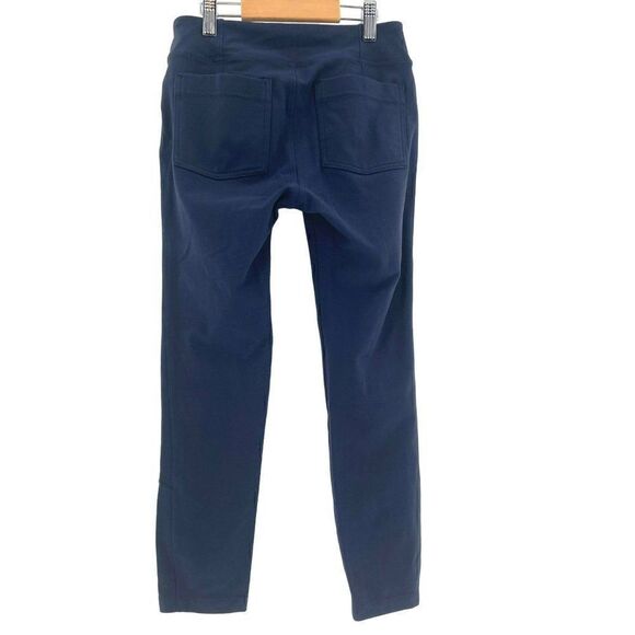 Athleta Front & Back Pocket Cropped Jeggings/Leggings Pants Navy Blue Size XS - Picture 6 of 12
